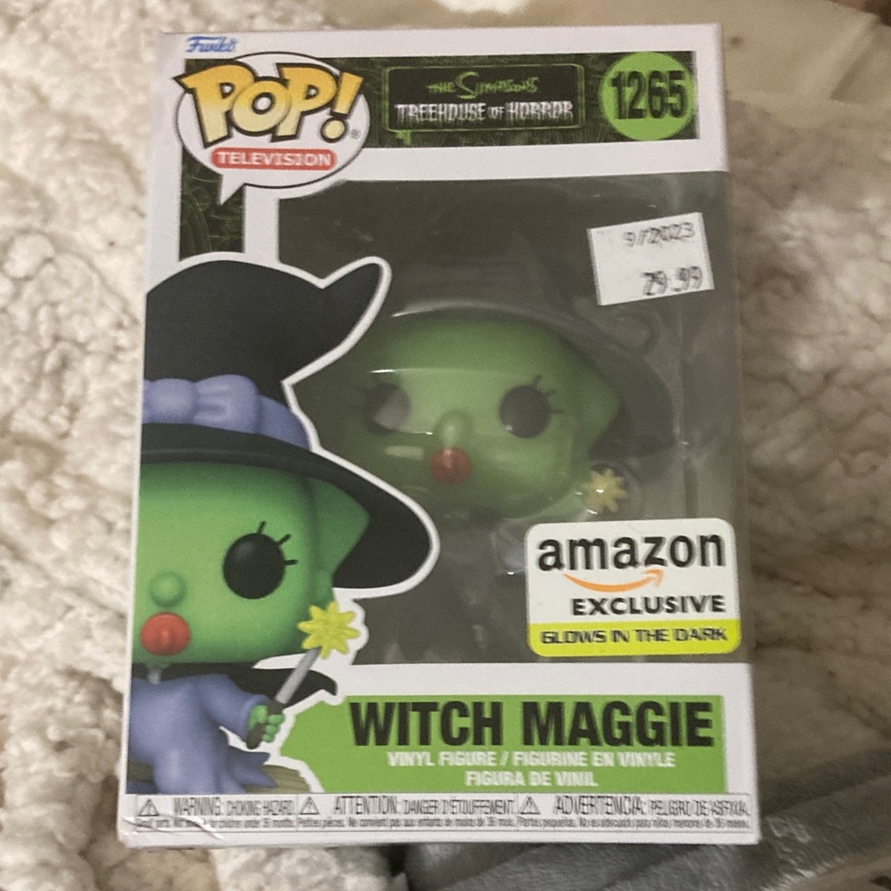 Funko Witch Maggie Pop! Figure - Green and Black